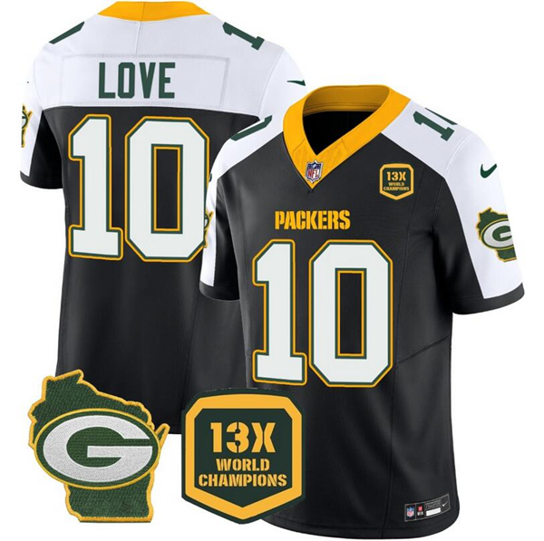 Custom Green Bay Packers Vapor F.U.S.E. Limited Jersey